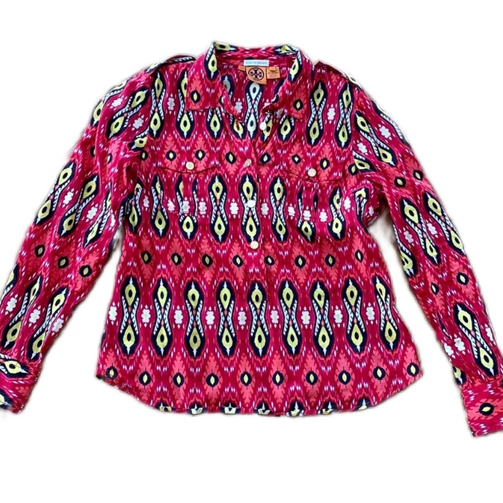 Tory Burch Ikat Blouse